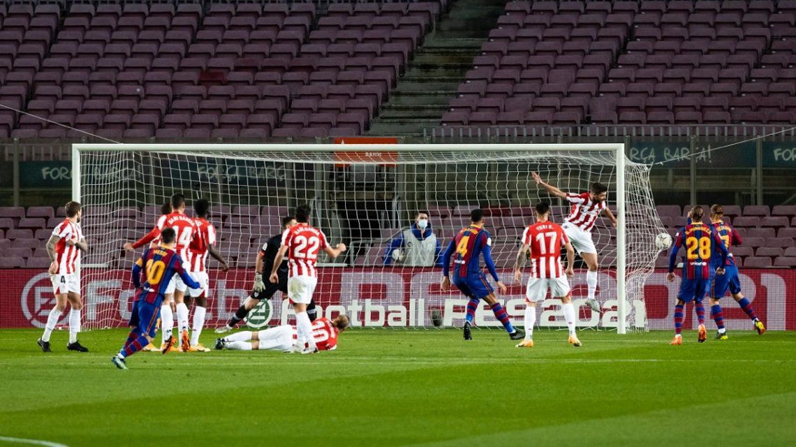 Con un golazo de Lionel Messi, Barcelona venció al Athletic Bilbao