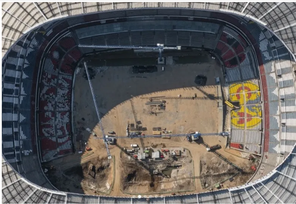 Alerta Mundial 2026: el estadio Azteca podría no estar listo para el partido inaugural